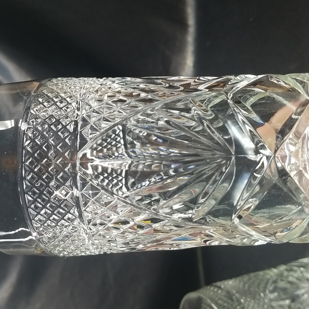 Cristal D'Arques Durand Antique Clear Pattern Highball Glasses - Picture 6 of 11